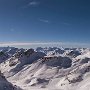 Aussicht vom Piz Julier bis Piz Plata
