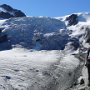 Zu zweit kurzer Abstecher zum Gletscher