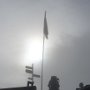 Am Montag Start von Sardonahütte  im Nebel